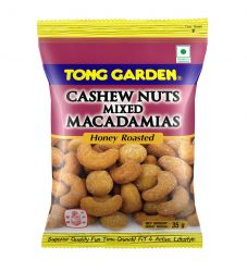Honey Roasted Cashew Nuts Mixed Macadamias 35g 