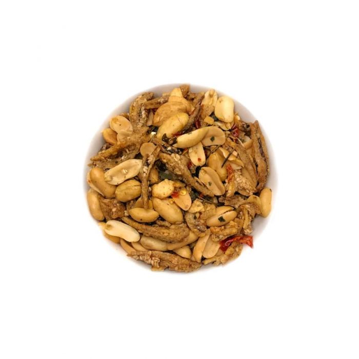 Tong Garden Peanuts Mixed Anchovy 1kg
