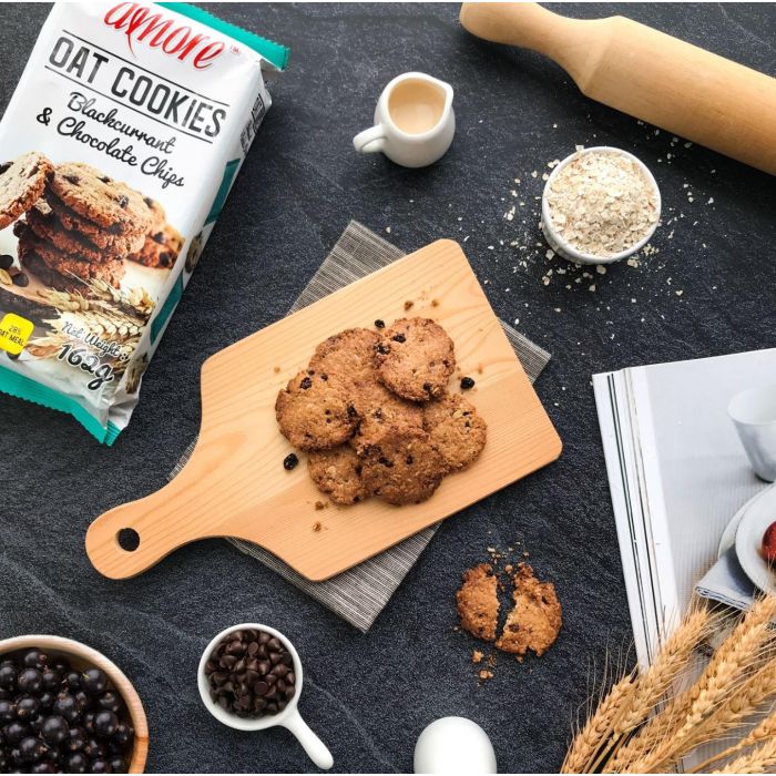 Amore Oat Cookies Blackcurrant Chocolate Chips