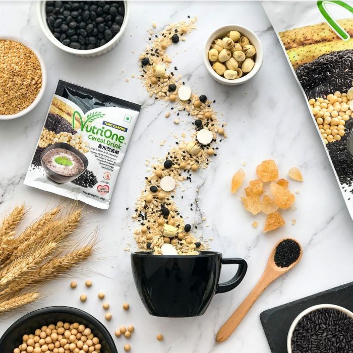 Nutrione Cereal Drink with Black Rice and Sesame cup